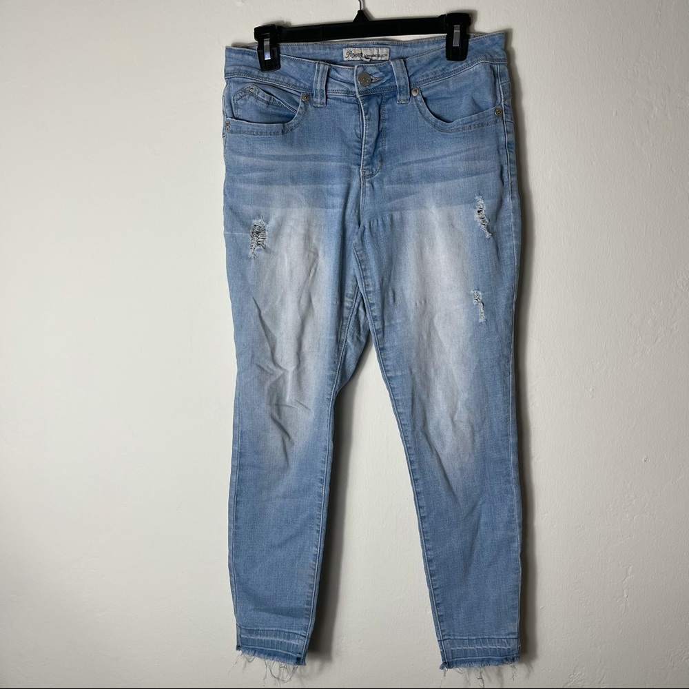 Light Wash Skinny Jeans